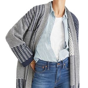 Madewell Patchwork Collage Cardigan